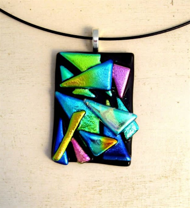 Beginner Fused Glass: Pendant & Earrings