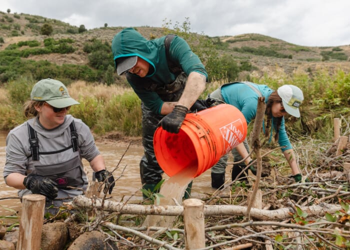 Riverscape Restoration Volunteer Event