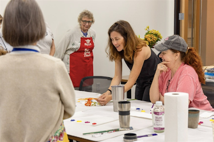 Creative Reset Art Workshop with artist and instructor Skylar Smith
