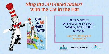 Sing the 50 United States with The Cat in the Hat