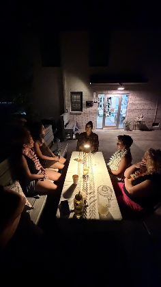 Full Moon Tarot Card & Wax Reading Party