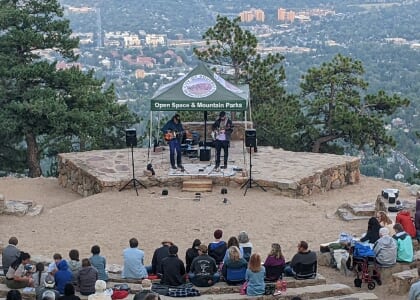 Vibes and Vistas - free live music at Flagstaff outdoor amphitheater