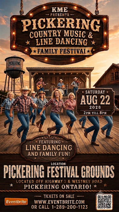Pickering Country Music & Line Dancing Family Featuring