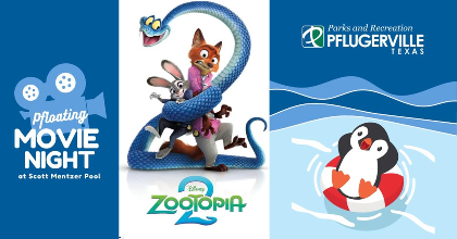 Pfloating Movie Night: Zootopia 2
