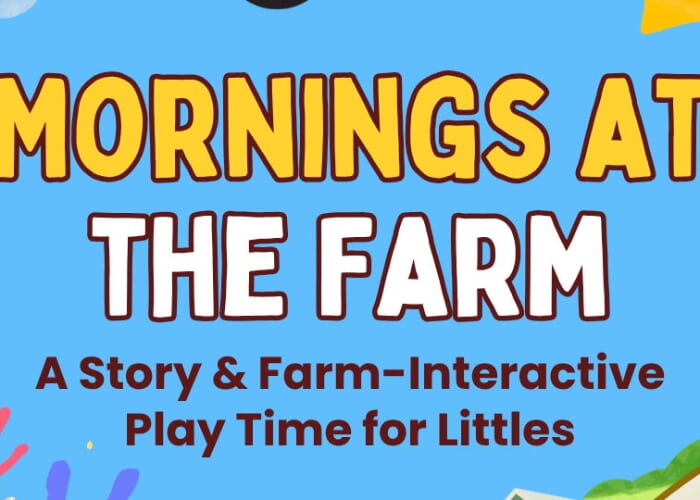Mornings at the Farm: A Story & Farm-Interactive Play Time for Littles