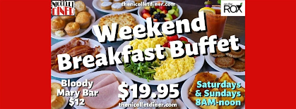 Weekend Breakfast Buffet at On the RoX - Saturdays & Sundays