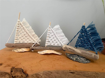 Macramé  Sailboat Workshop w/ Dear Palmer Co @ Island Candles