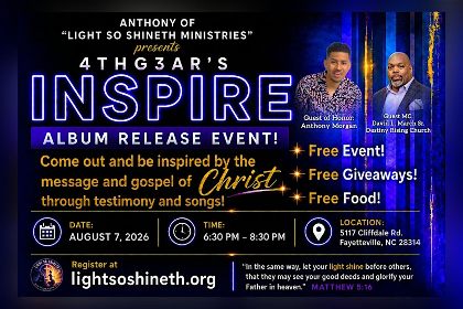 Inspire Album Event (Doors Open @ 6 PM)