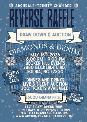 Diamonds & Denim Reverse Raffle Fundraiser!