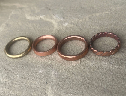 Beginner Jewelry Making: Copper Rings