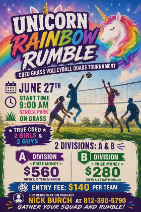 Unicorn Rainbow Rumble - Seneca Park