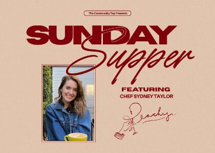 Sunday Supper with Peachy