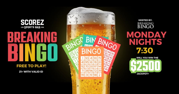 BINGO Night at SCOREZ! 21+