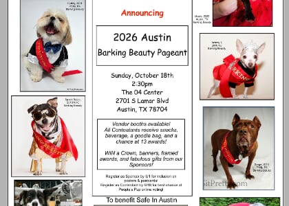 2026 Austin Barking Beauty Pageant