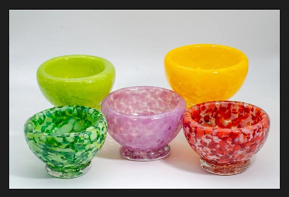 INfinity Bowls in pastels-good for holding Candy,Candy and more Candy