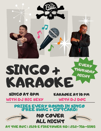 SINGO & KARAOKE NIGHT  EVERY THURSDAY