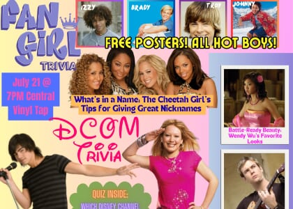 Fangirl Trivia - DCOM