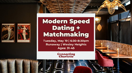 Modern Speed Dating + Matchmaking | 31-45 | Hetero Matches