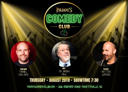 Paddy's Comedy Club presents Daniel Van Kirk and Hatton Jordan