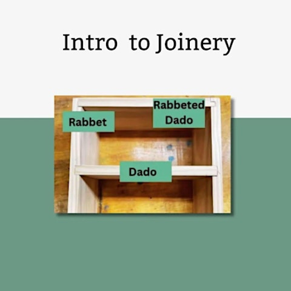 Join in on the Craft - An Introduction to Joinery