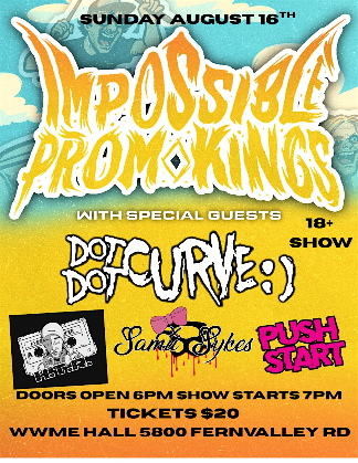 Impossible Prom Kings - Dot Dot Curve and More