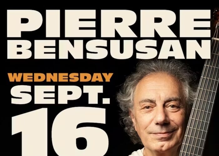 Poster for Pierre Bensusan
