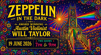 Zeppelin in the Dark with Award Winning Austin Violinist |Bee Cave