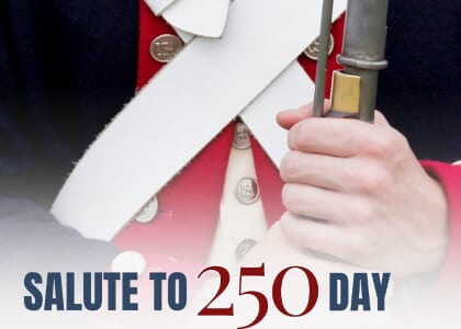 Salute to 250 Day