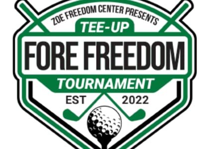 Zoe Freedom Center T.U.F.F. Tee-Up Fore Freedom