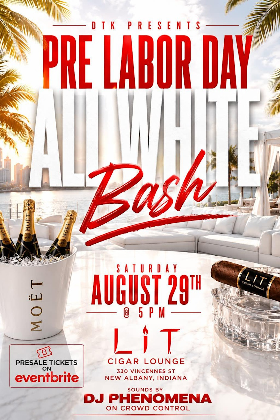 DTK PRESENTS: PRE LABOR DAY ALL WHITE BASH