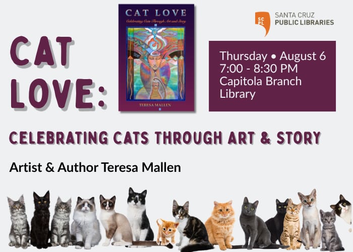 Cat Love: Celebrating Cats Through Art & Story with Teresa Mallen