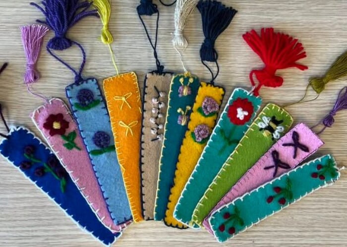 Stitch & Felt: Handmade Bookmarks