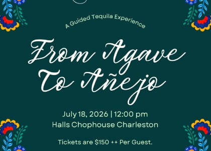 Halls Chophouse Tequila Tasting From Agave to Añejo