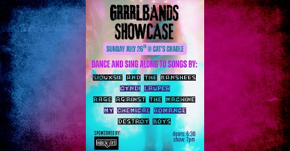 Grrrlbands Showcase!