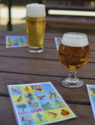 Loteria at Institution Ale Co