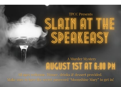 Slain at the Speakeasy: Murder Mystery Dinner