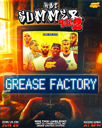 The Grease Factory presents "Hot summer Vol 2"