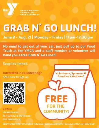 Grab N Go Summer Lunch Program