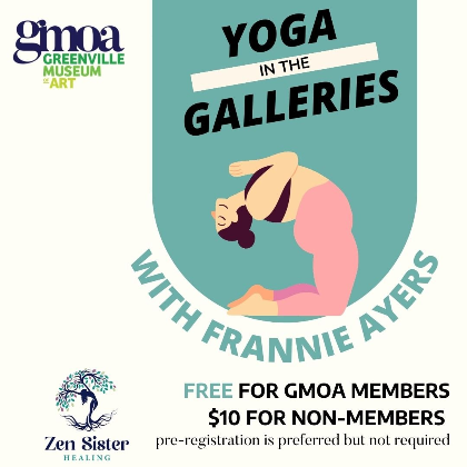 Yoga in the Galleries (3rd Wednesdays)