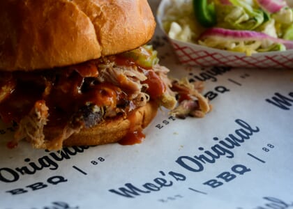 Moe's Original BBQ Grand Opening