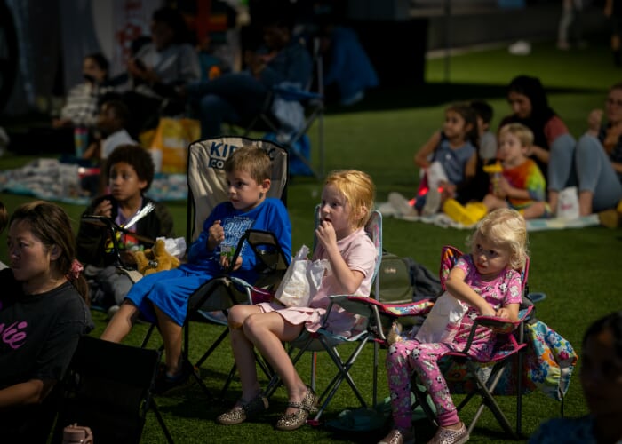 Movie Nights in the Park at Color Burst Park