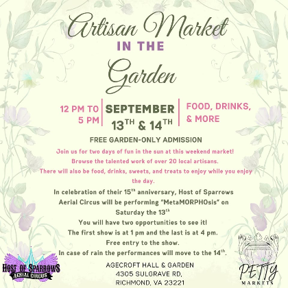 Artisan Market in the Gardens