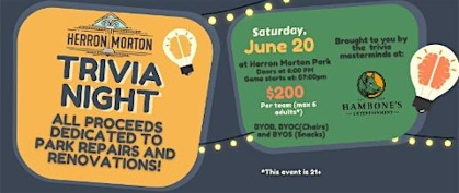 Hambone Trivia Night at HMP Park