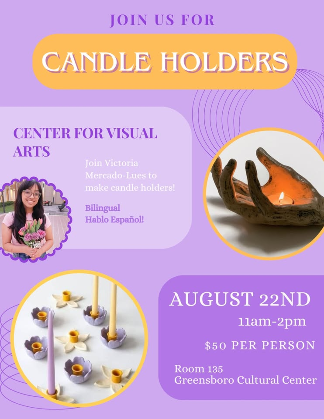 Candle Holders Pottery Workshop