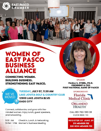 Women of East Pasco Business Alliance Luncheon