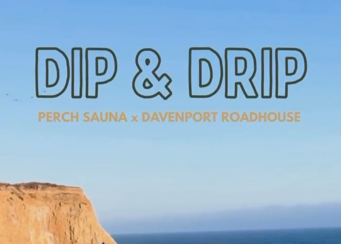 Dip & Drip by Perch Sauna at Davenport Roadhouse