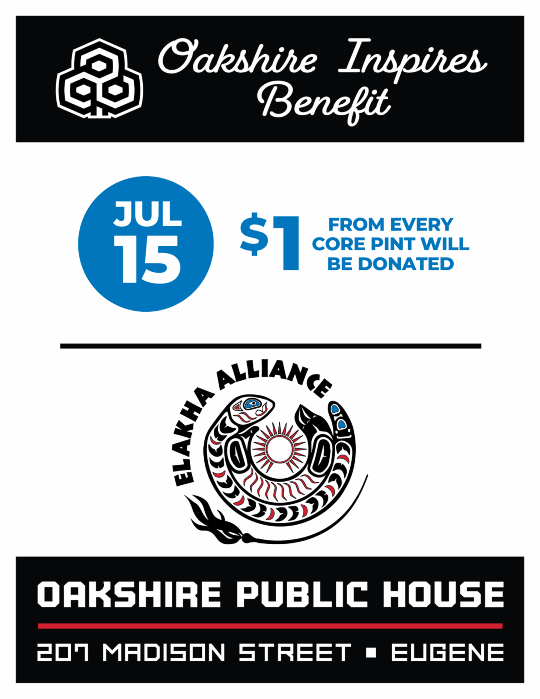 Flyer or photo for Oakshire Inspires Benefit: Elakha Alliance