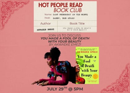 Hot People Read Book Club ˚˖ ִ໋❀
