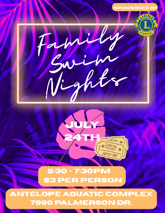 Friday Family Swim & Movie Night