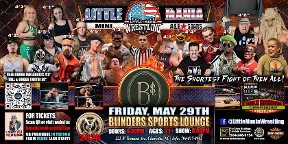 Charlotte, NC - Little Mania Mini Wrestling
